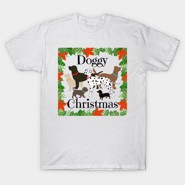 Doggy Christmas T-Shirt by designInk
